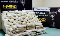 Adana'da uyuşturucu operasyonu: 100 kilogram esrar ele geçirildi
