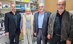 HÜDA PAR Kovancılar'da İlçe Müftüsü Canlı'yı ve yaşlıları ziyaret etti