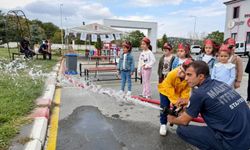 Öğrenciler itfaiyecilik mesleğini yerinde incelediler