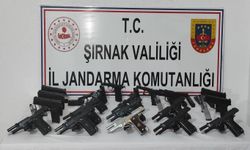 Şırnak'ta 3 tır'da silah ve uyuşturucu madde ele geçirildi
