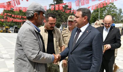 Vali Şıldak Suruç'ta temaslarda bulundu