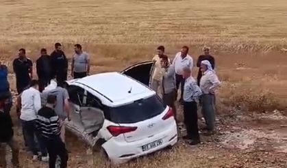Suruç yolunda iki araç çarpıştı!