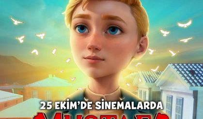 Atatürk'ün hayatını anlatan animasyon filmi "Mustafa", 25 Ekim'de izleyicisiyle buluşacak