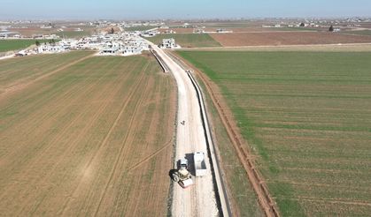 YARDIMCI İLE HARRAN YOLUNDA ÇALIŞMALAR DEVAM EDİYOR