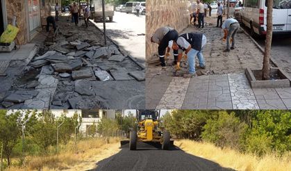 Bağlar'da kırsal mahallenin yolu asfaltlandı