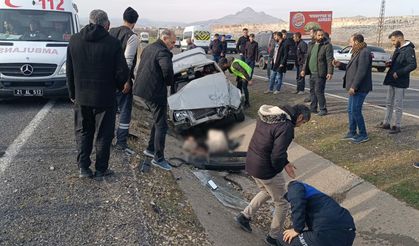 Diyarbakır-Elâzığ yolunda kaza: 2 yaralı