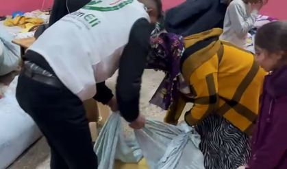 Yetimler Vakfı’ndan Hani’deki depremzedelere yardım