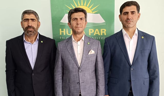 HÜDA PAR Viranşehir İlçe Başkanlığına Ali Sar seçildi
