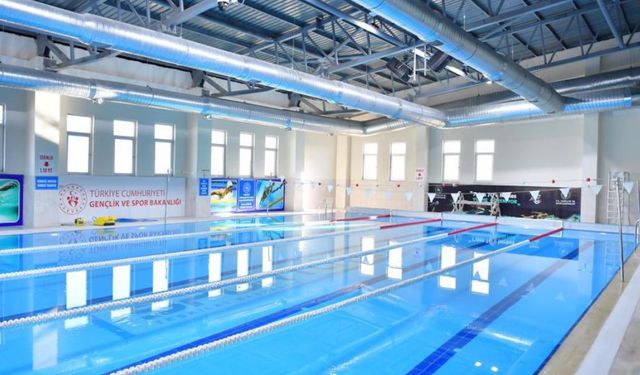 Ergani’de ‘Yarı Olimpik Yüzme Havuzu’ Tamamlandı
