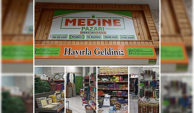 Viranşehir'de Medine Pazarı İsrail Mallarına Boykot Ediyor: "İş yerimizde İsrail malları satılmamaktadır"