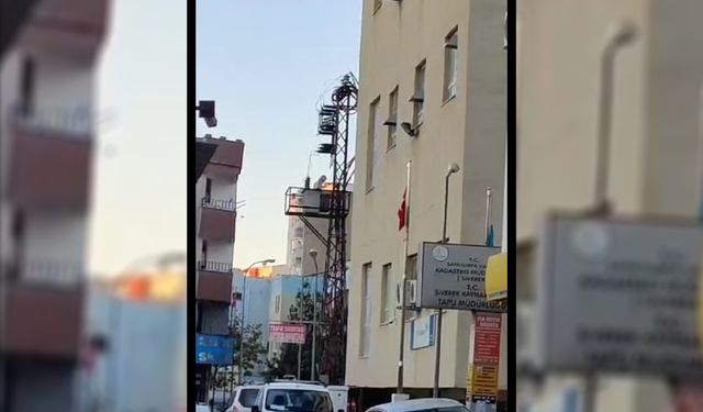 Siverek’te Trafodan Çıkan Kıvılcımlar Paniğe Neden Oldu