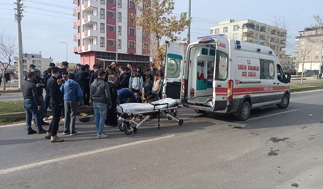 Siverek'te Motosiklet Kazası