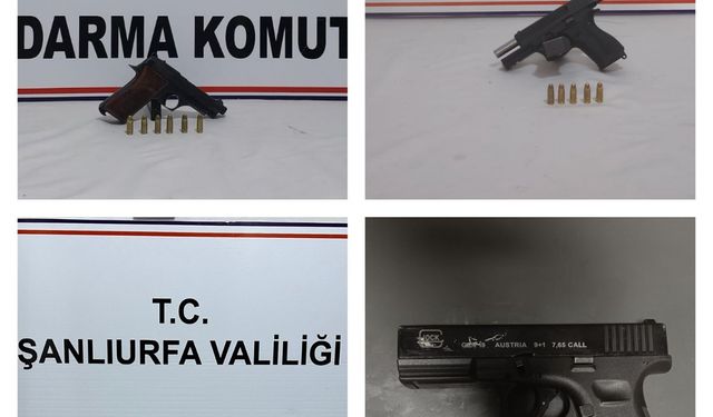 Siverek'teki uygulamalarda ele geçirildi