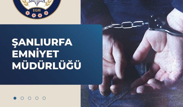 Siverek’te 28 Yıl hapis cezası bulunan zanlı yakalandı