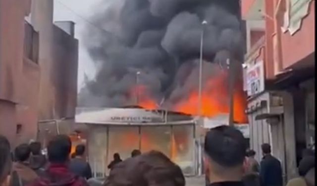 Viranşehir’de Korkutan Yangın! 