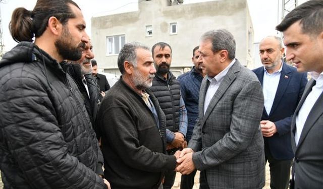 Vali Şıldak,  acılı aileye taziye ziyaretinde bulundu