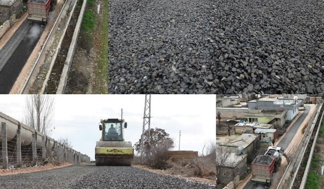 Harran Sehrince’de Asfalt Çalışmaları Başladı