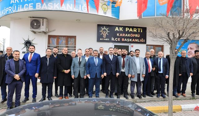 AK Parti Şanlıurfa İl Başkanı Delioğlu, Meclis Üyeleriyle Görüştü