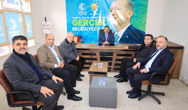 AK Parti Şanlıurfa Liderleri Siverek'te