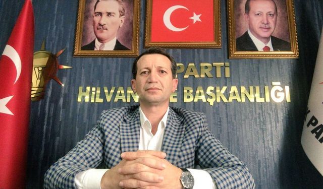 AK Parti Hilvan İlçe Başkanı Mustafa Çıdır İstifa Etti