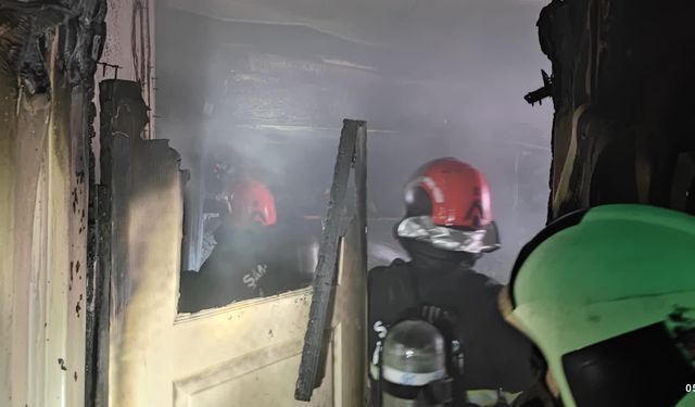 Haliliye'de ev yangını korkuttu 