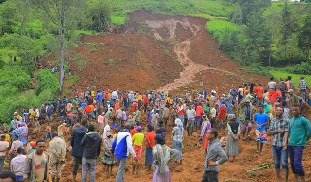Etiyopya'da heyelan nedeniyle ölenlerin sayısı artıyor
