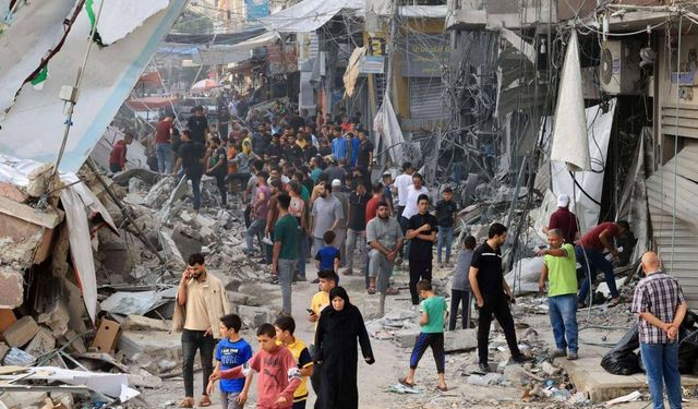 Gazze'de her 10 kişiden 9'u zorla yerinden edildi