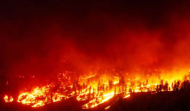 Kanada orman yangınlarıyla mücadele ediyor