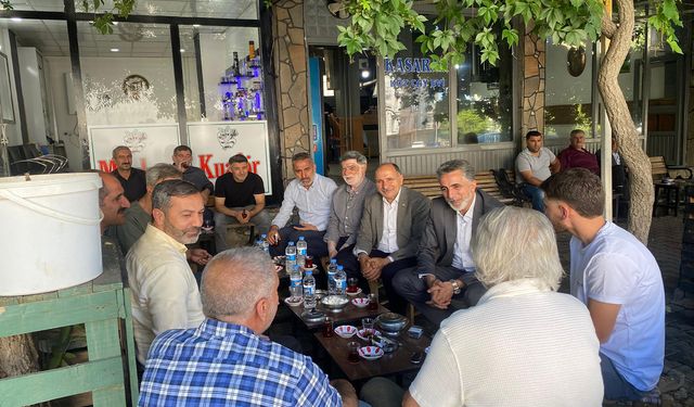 HÜDA PAR’dan Bingöl'de Yeni Mahalle'ye ziyaret