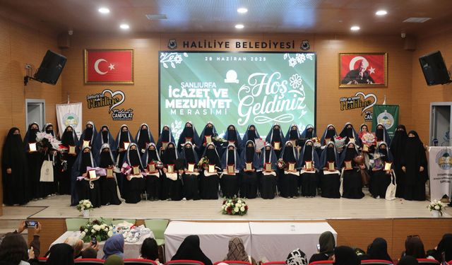Şanlıurfa'da İTTİHADUL ULEMA'nın icazet merasimi düzenlendi