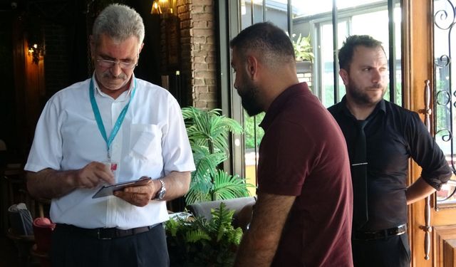 Van'da kafelerde sigara denetimi yapıldı