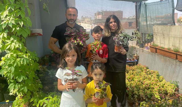 Çiçeklerle yeni bir hayat: Suriyeli ailenin Batman'daki umut hikâyesi