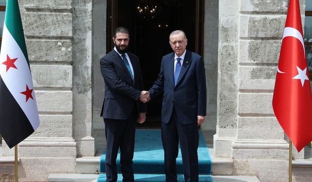 Cumhurbaşkanı Erdoğan, Suriye Cumhurbaşkanı Şara ile işgal saldırılarını görüştü