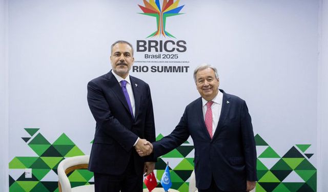 Dışişleri Bakanı Fidan, Guterres ile görüştü