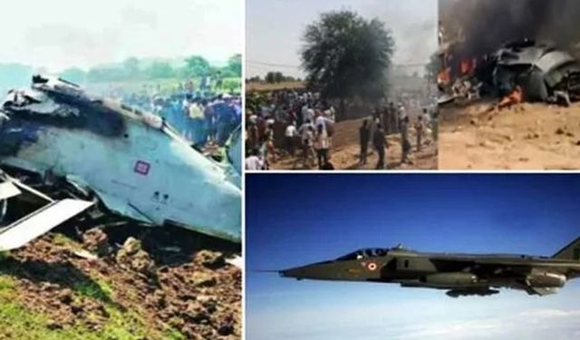 Hindistan'da uçak kazası: 2 pilot öldü