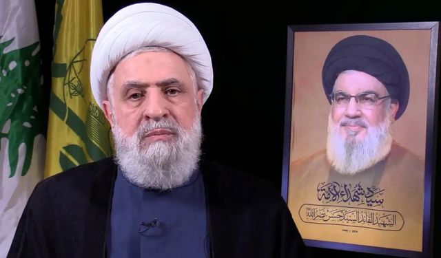 Hizbullah Genel Sekreteri Naim Kasım, Ali Karaki’nin anma töreninde mesaj verdi: Biz var olduğumuz müddetçe siyonist rejim hedeflerine ulaşamayacak