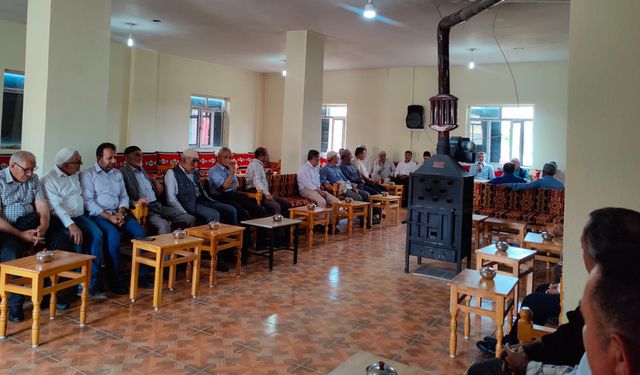 HÜDA PAR heyetinden Halifan köyüne ziyaret