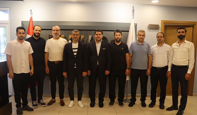 HÜDA PAR heyetinden MÜSİAD Antalya şubesine ziyaret