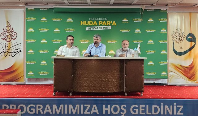 HÜDA PAR Milletvekilleri Batman'da teşkilat üyeleri ve gönüllülerle buluştu