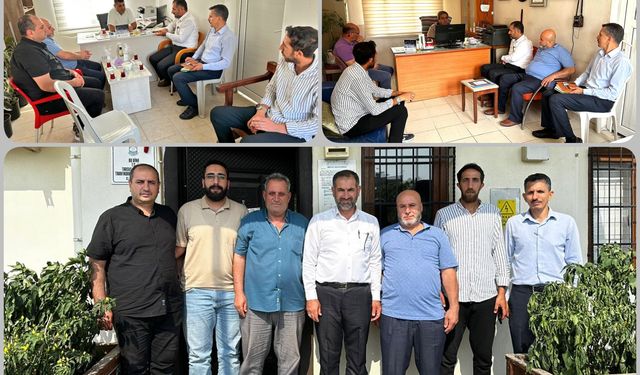 HÜDA PAR Tarsus İlçe Başkanlığı'ndan muhtarlara ziyaret