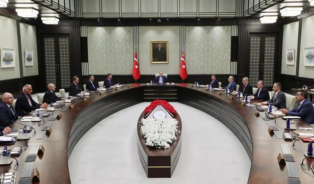 Kabine, "Terörsüz Türkiye" sürecinin yeni aşamasını ve orman yangınlarını görüşecek