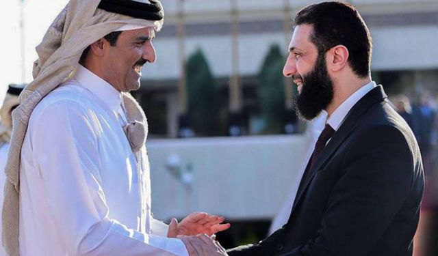 Katar Emiri'nden Suriye'ye destek: israilin saldırıları kabul edilemez