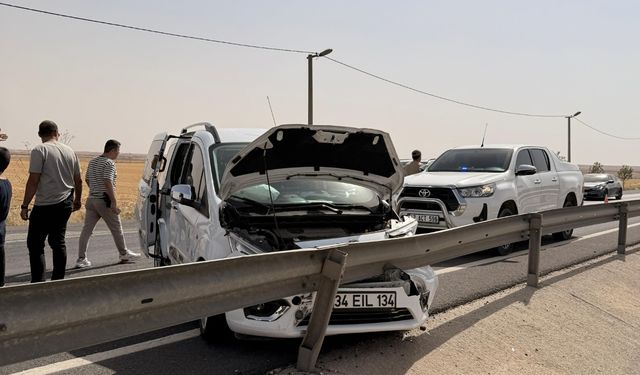 Mardin’de iki araç çarpıştı: 5 yaralı