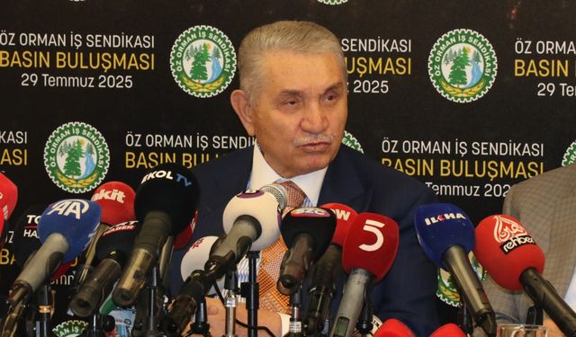 Öz Orman-İş Sendikası Genel Başkanı Aslan: OGM’ye 15 bin işçi tahsis edilmeli