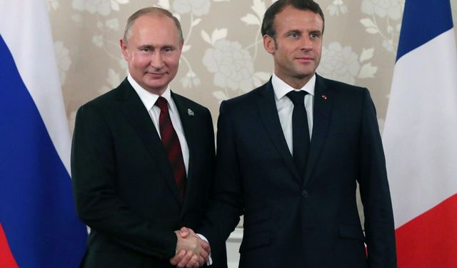 Putin ve Macron, 3 yıl sonra ilk kez telefonda görüştü