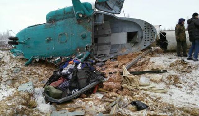 Rusya’da kayıp helikopterin enkazı bulundu