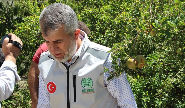 Umut Kervanı, Hatay’daki yangın mağdurlarının yanında