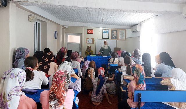Batman'da Kur'an kursu öğrencilerine "çevre ahlakı" semineri