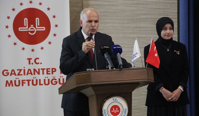 Gaziantep'te yaz Kur'an kurslarının kapanışı çeşitli etkinliklerle gerçekleştirildi
