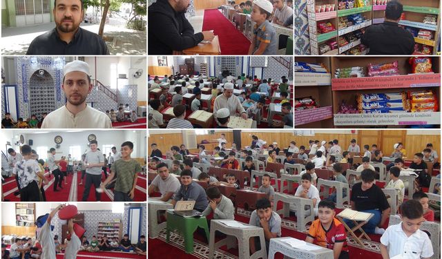Hanifi Yüceler Camii görevlileri: Çocuklara camiyi sevdirmek için gayret ediyoruz